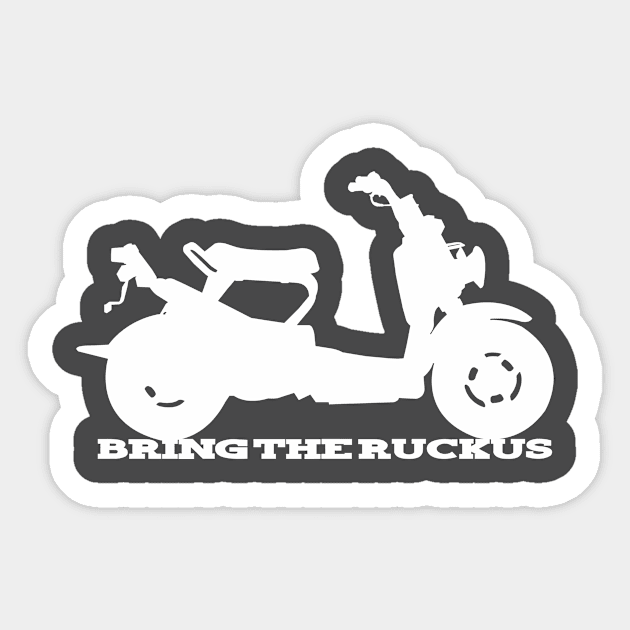 Honda Ruckus Sticker by Yankeeseki